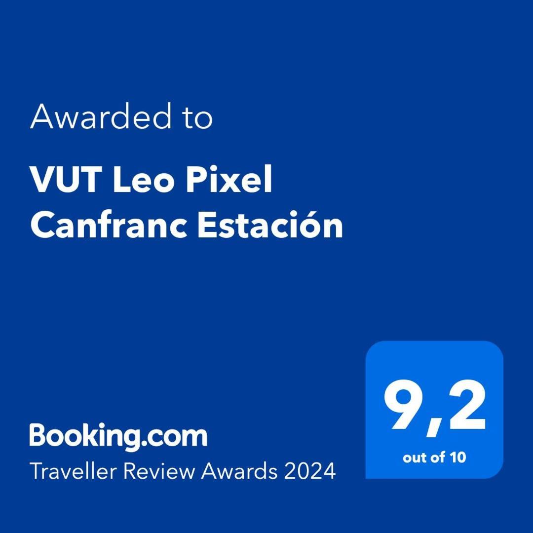 "Leo Pixel" Avairent Canfranc Estacionアパートメント エクステリア 写真